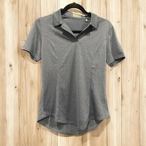 Callaway Women's Heather Gray Short Sleeve Polo